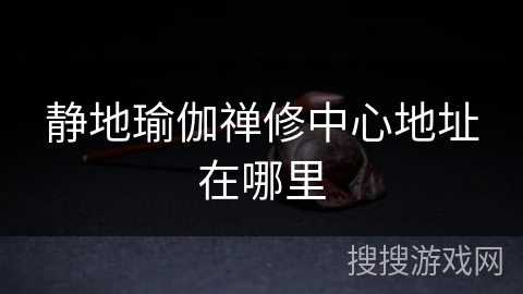 静地瑜伽禅修中心地址在哪里