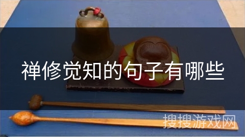 禅修觉知的句子有哪些