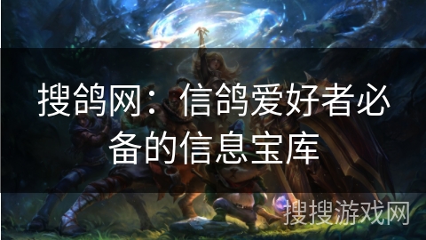 搜鸽网：信鸽爱好者必备的信息宝库