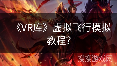 《VR库》虚拟飞行模拟教程？