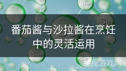 番茄酱与沙拉酱在烹饪中的灵活运用