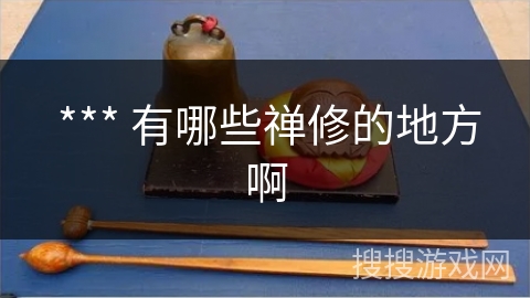 *** 有哪些禅修的地方啊 *** 有哪些禅修的地方啊