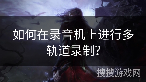 如何在录音机上进行多轨道录制？