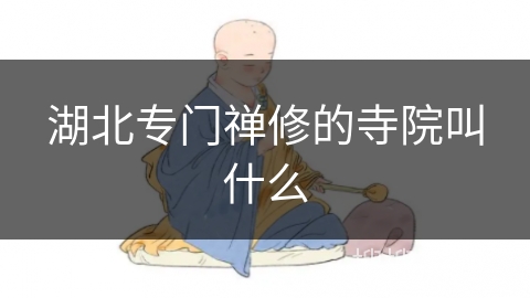 湖北专门禅修的寺院叫什么 湖北专门禅修的寺院叫什么