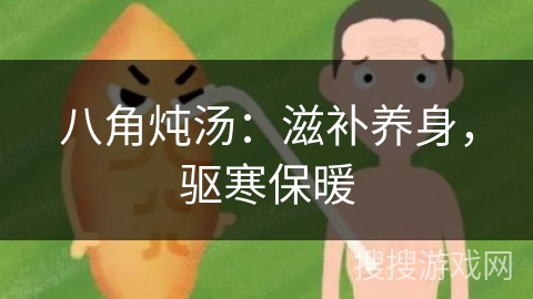 八角炖汤:滋补养身,驱寒保暖