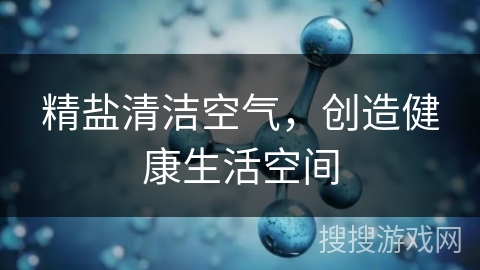 精盐清洁空气,创造健康生活空间