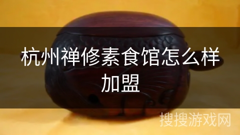 杭州禅修素食馆怎么样加盟