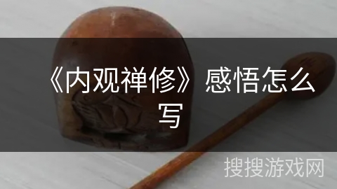 《内观禅修》感悟怎么写 《内观禅修》感悟怎么写