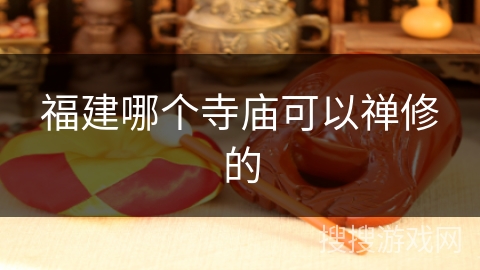 福建哪个寺庙可以禅修的
