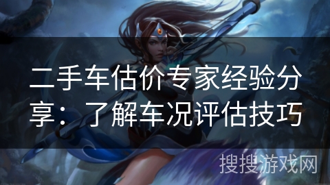 二手车估价专家经验分享:了解车况评估技巧 二手车估价专家经验分享:了解车况评估技巧