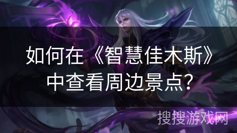 如何在《智慧佳木斯》中查看周边景点？