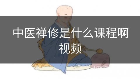 中医禅修是什么课程啊视频 中医禅修是什么课程啊视频