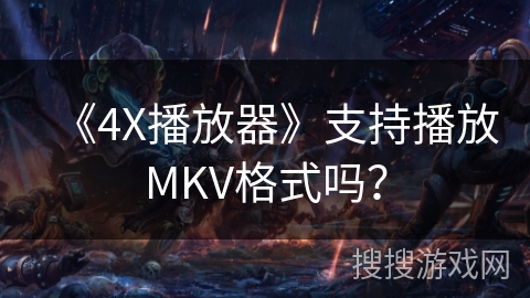 《4X播放器》支持播放MKV格式吗？