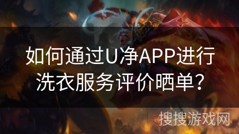 如何通过U净APP进行洗衣服务评价晒单？