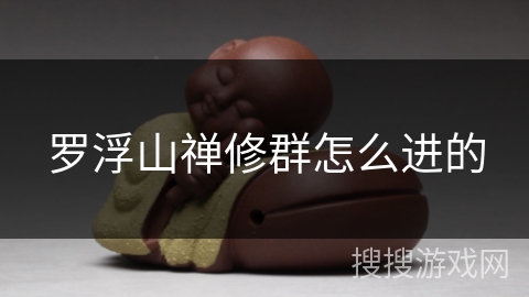 罗浮山禅修群怎么进的