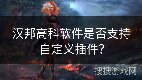 汉邦高科软件是否支持自定义插件? 汉邦高科软件是否支持自定义插件?