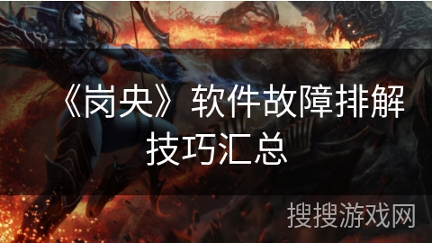 《岗央》软件故障排解技巧汇总