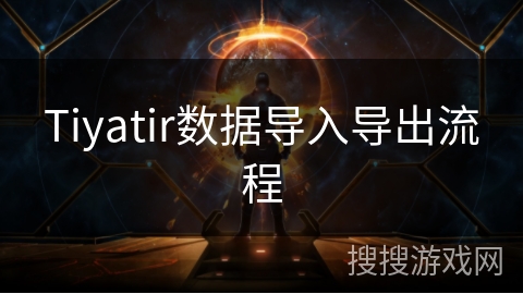 Tiyatir数据导入导出流程 Tiyatir数据导入导出流程