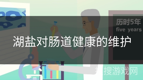 湖盐对肠道健康的维护