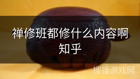 禅修班都修什么内容啊知乎