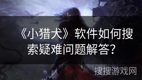 《小猎犬》软件如何搜索疑难问题解答？