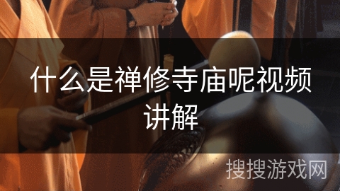什么是禅修寺庙呢视频讲解