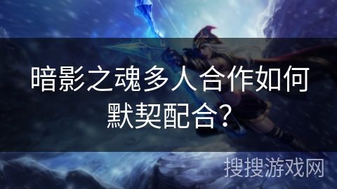 暗影之魂多人合作如何默契配合？