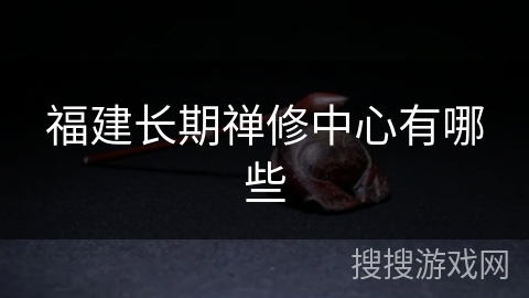 福建长期禅修中心有哪些
