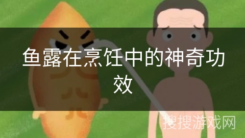 鱼露在烹饪中的神奇功效