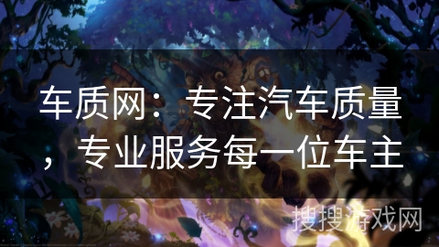 车质网:专注汽车质量,专业服务每一位车主 车质网:专注汽车质量,专业服务每一位车主