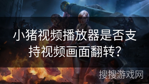 小猪视频播放器是否支持视频画面翻转？