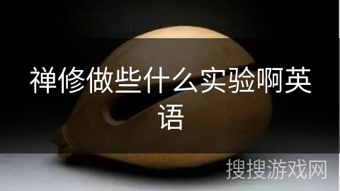 禅修做些什么实验啊英语 禅修做些什么实验啊英语