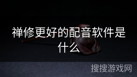 禅修更好的配音软件是什么