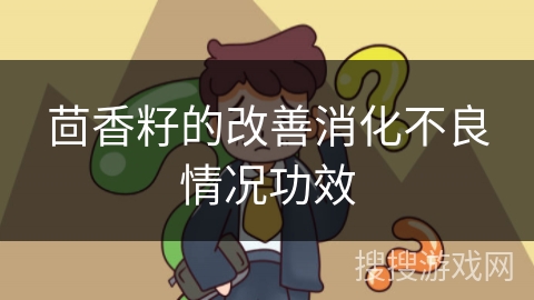 茴香籽的改善消化不良情况功效