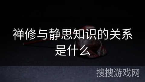 禅修与静思知识的关系是什么