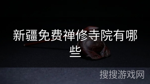新疆免费禅修寺院有哪些 新疆免费禅修寺院有哪些