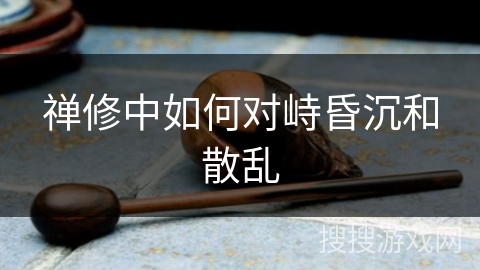 禅修中如何对峙昏沉和散乱 禅修中如何对峙昏沉和散乱