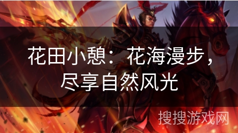 花田小憩:花海漫步,尽享自然风光 花田小憩:花海漫步,尽享自然风光