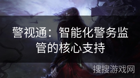 警视通:智能化警务监管的核心支持 警视通:智能化警务监管的核心支持