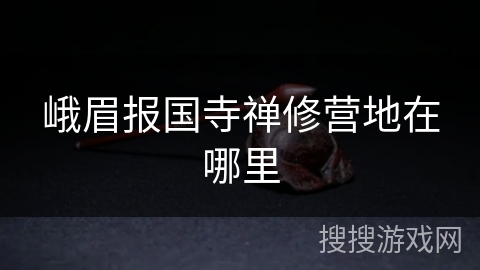 峨眉报国寺禅修营地在哪里 峨眉报国寺禅修营地在哪里