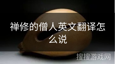 禅修的僧人英文翻译怎么说