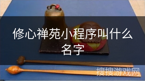 修心禅苑小程序叫什么名字