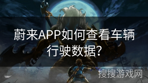 蔚来APP如何查看车辆行驶数据? 蔚来APP如何查看车辆行驶数据?