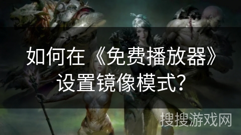 如何在《免费播放器》设置镜像模式? 如何在《免费播放器》设置镜像模式?