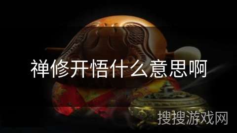 禅修开悟什么意思啊 禅修开悟什么意思啊