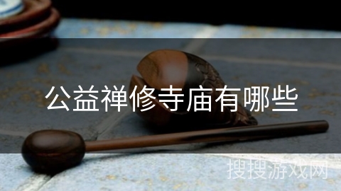 公益禅修寺庙有哪些