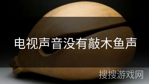 电视声音没有敲木鱼声 电视声音没有敲木鱼声