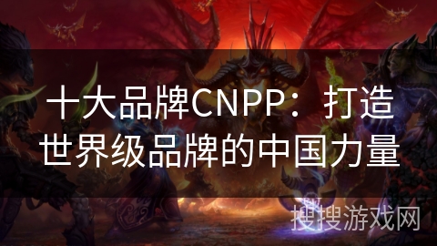 十大品牌CNPP:打造世界级品牌的中国力量 十大品牌CNPP:打造世界级品牌的中国力量
