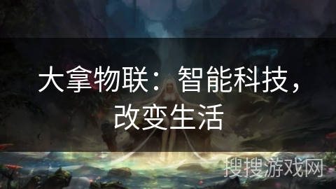 大拿物联:智能科技,改变生活 大拿物联:智能科技,改变生活