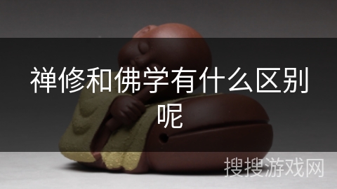 禅修和佛学有什么区别呢 禅修和佛学有什么区别呢